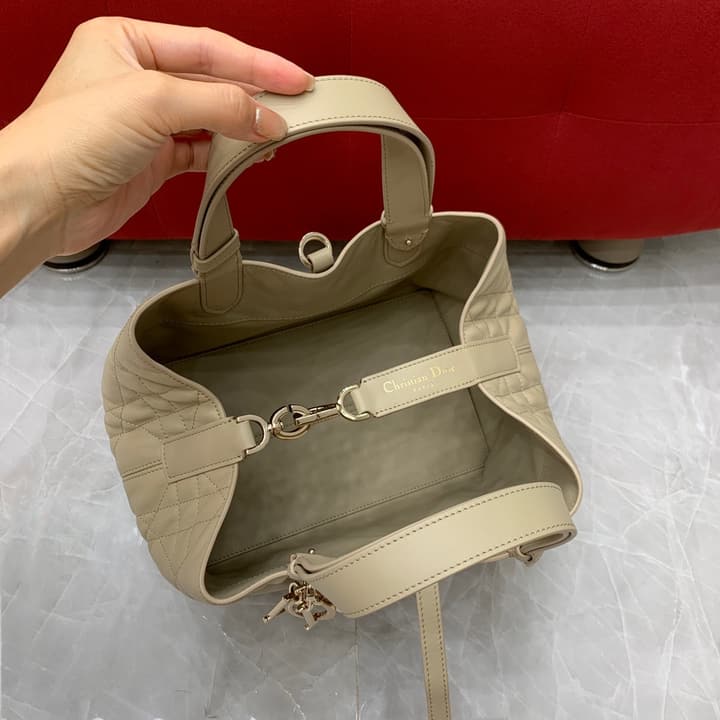 Dior C'est Dior Bucket Bag – 23FW in Cream
