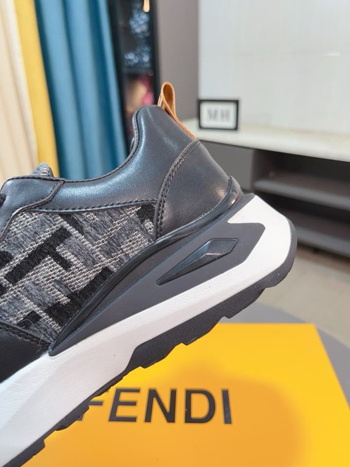 Fendi Classic Calfskin Sneakers