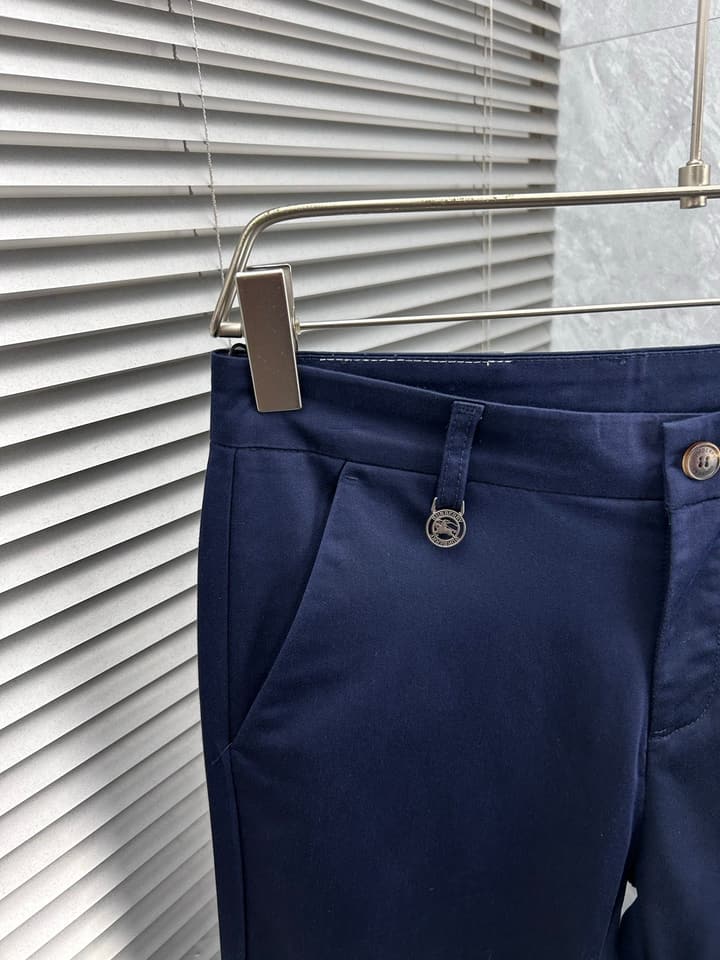 Burberry Tailored Casual Trousers – 2025SS in Camel Brown