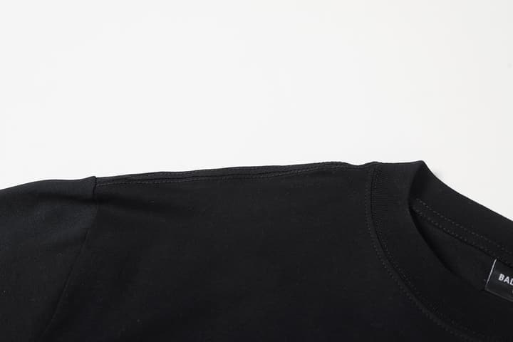 Balenciaga Alipay Collaboration Printed T-Shirt – 26SS in Classic Black
