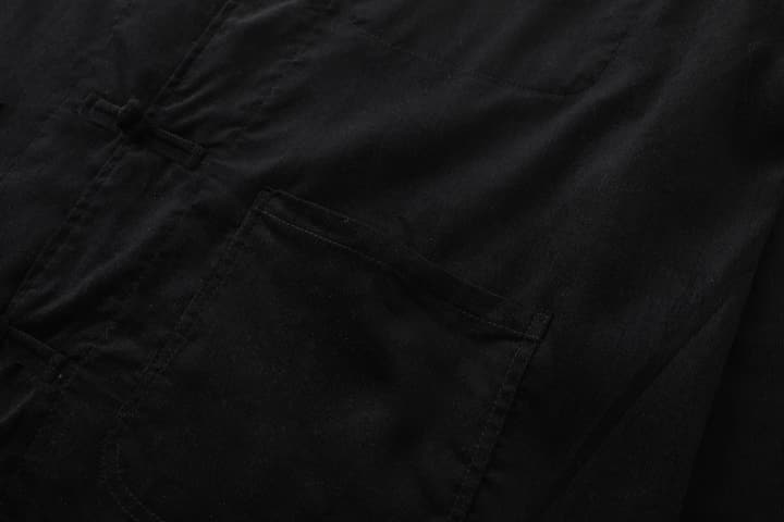 Ralph Lauren Corduroy Frog Button Cardigan – 25SS in Black