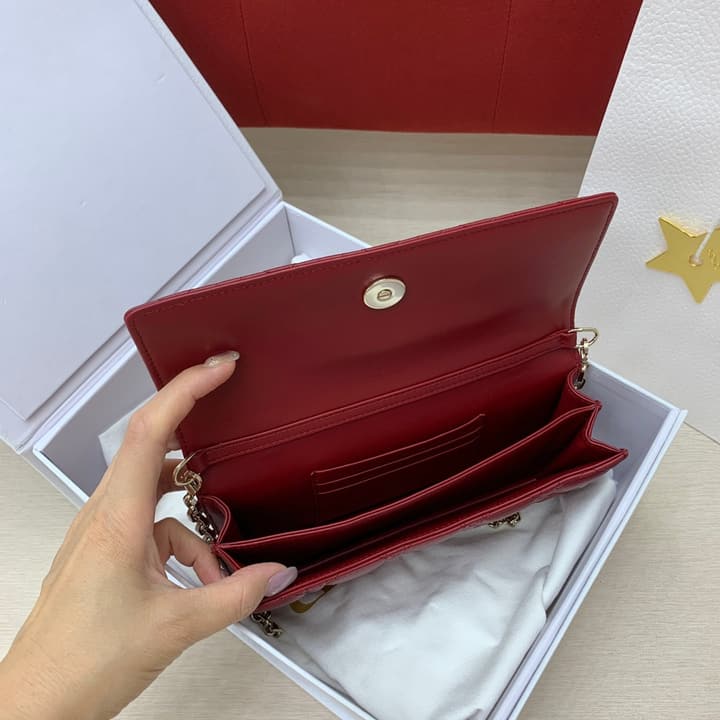 Dior Miss Mini Chain Handbag in Beige