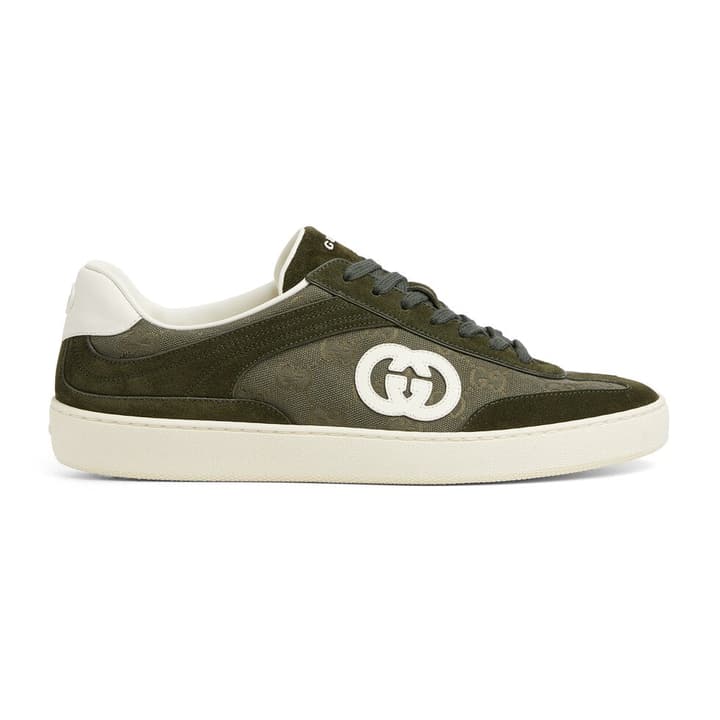 Gucci German Training Sneakers – 24SS in Black With White Logo