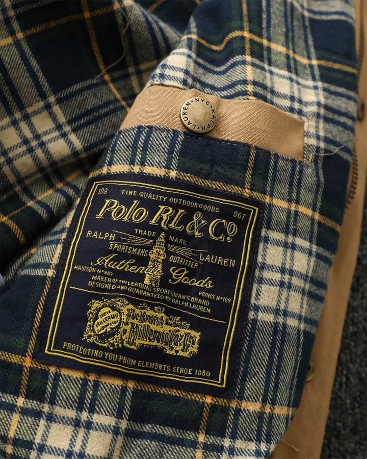 Ralph Lauren Barn Style Workwear Jacket in Green