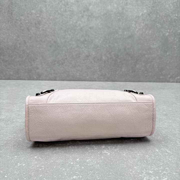 Balenciaga Le City Small Shoulder Bag – Petal Pink in Petal Pink