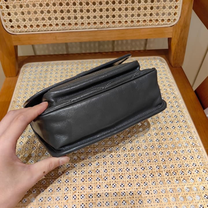 Saint Laurent Niki Baby Shoulder Bag in Apricot