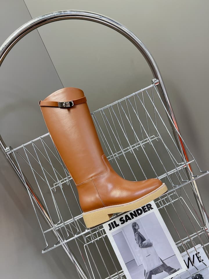 Hermès Kelly Riding Boots in Black