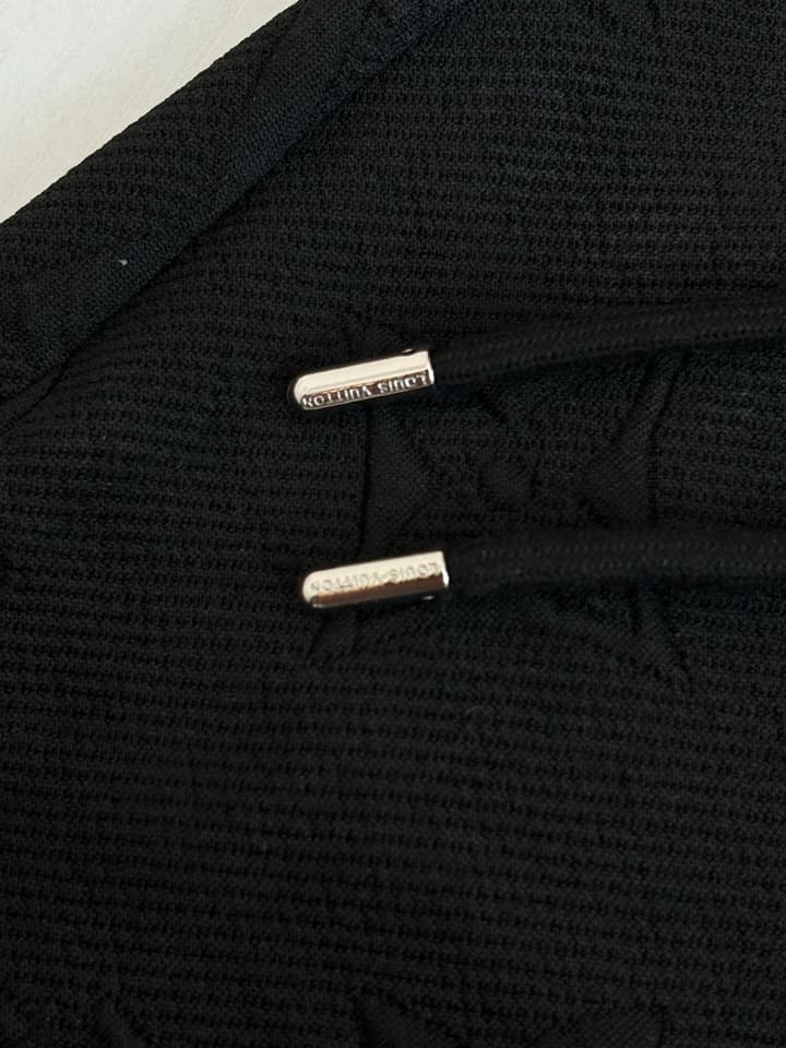 Louis Vuitton Monogram Embossed Jacquard Shorts in Black