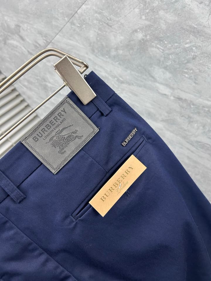 Burberry Tailored Casual Trousers – 2025SS in Camel Brown