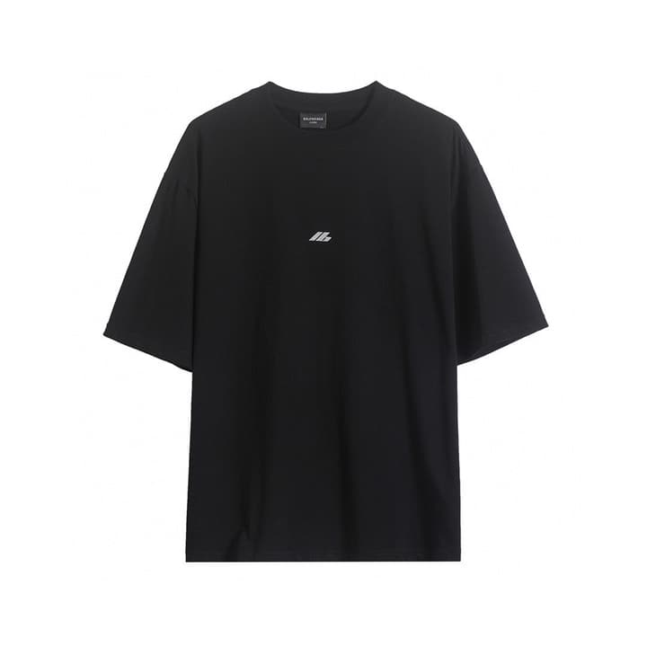 Balenciaga IB Logo Laser Reflective T-Shirt – 26SS in Black