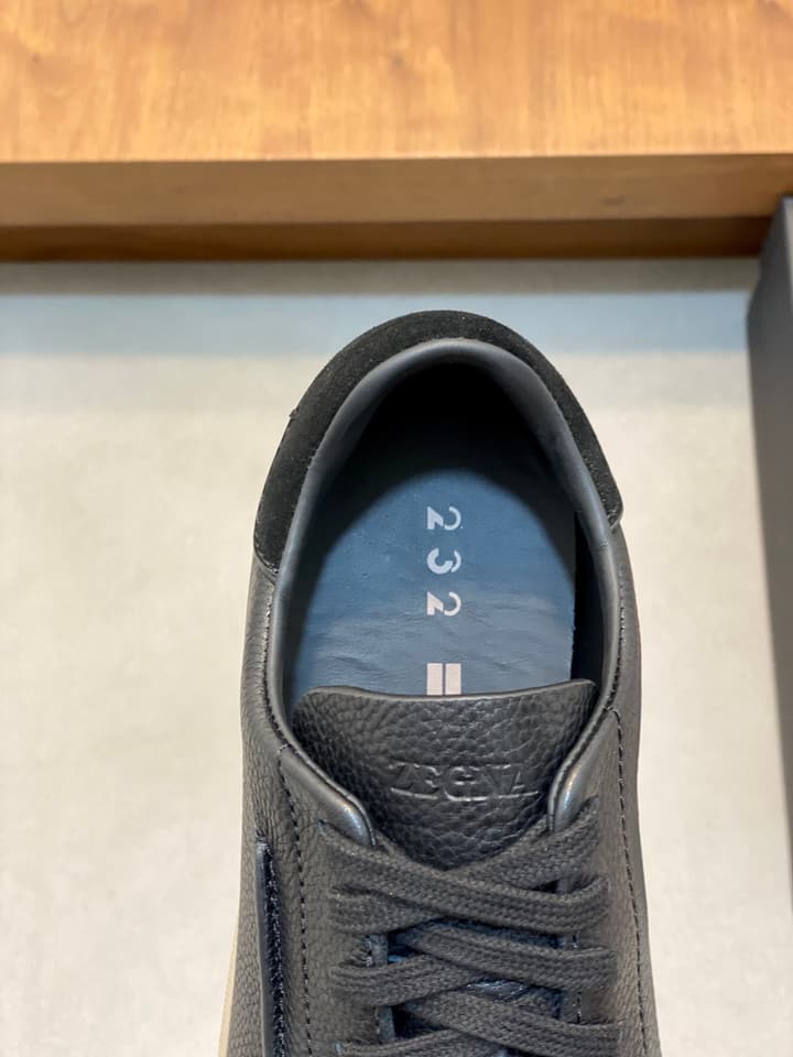 Zegna 232 Suede Sneakers – Current Season Collection