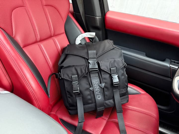 RIMOWA Never Still Canvas Backpack in Black
