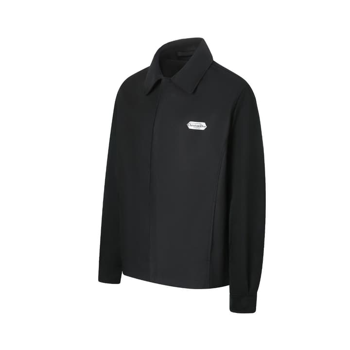 Dior Lambskin Leather Jacket – 25FW in Black Satin Leather Jacket
