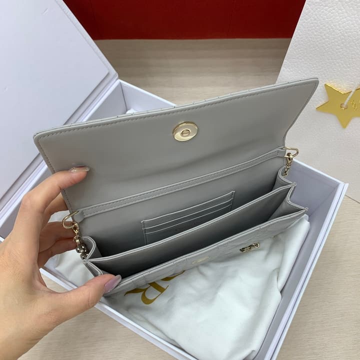 Dior Miss Mini Chain Handbag in Beige