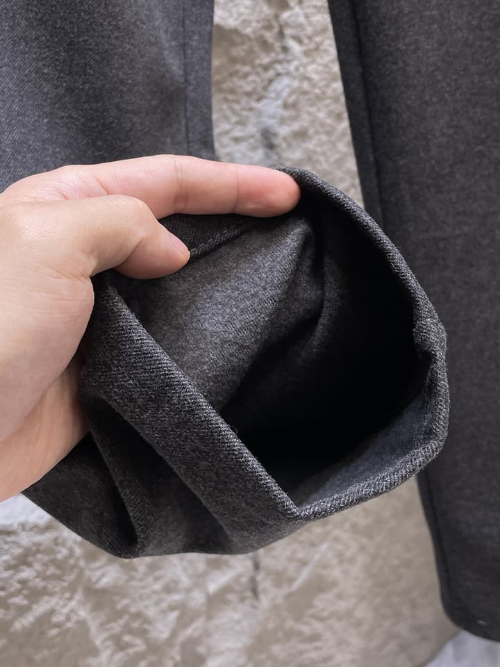 Louis Vuitton Wool Blend Dress Trousers – Autumn/Winter Collection in Black
