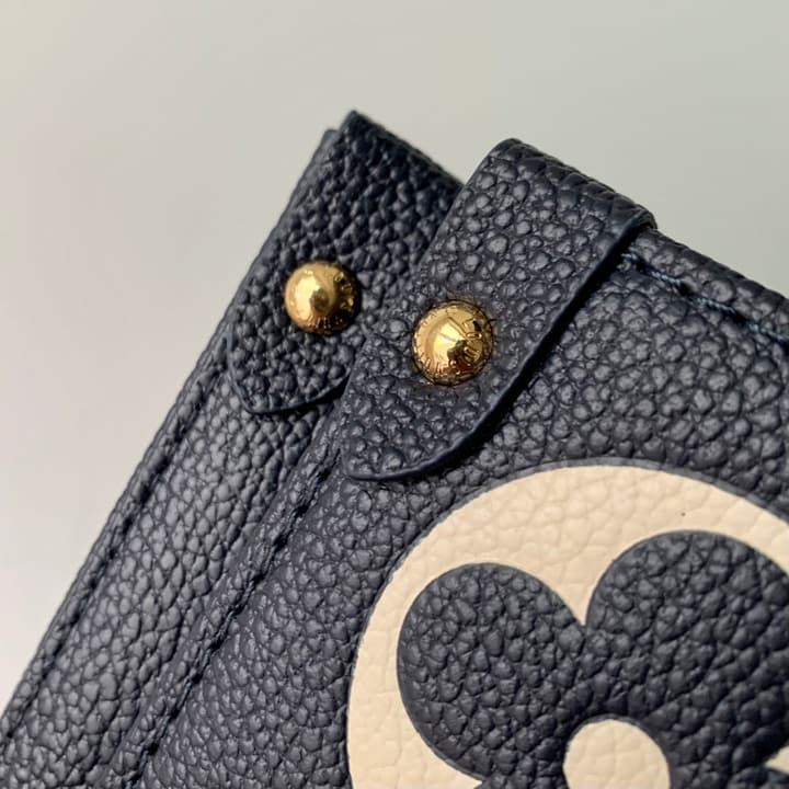 Louis Vuitton OnTheGo Medium Nautical Tote in Navy Blue Monogram Empreinte