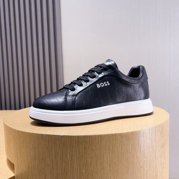 Boss Classic Leather Driving Shoes