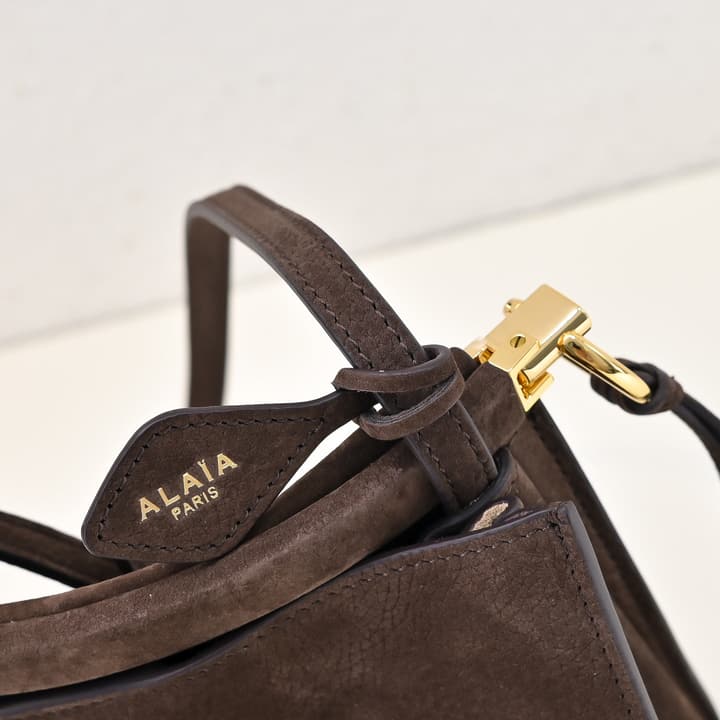 Alaïa Mini Clip Bag in Black