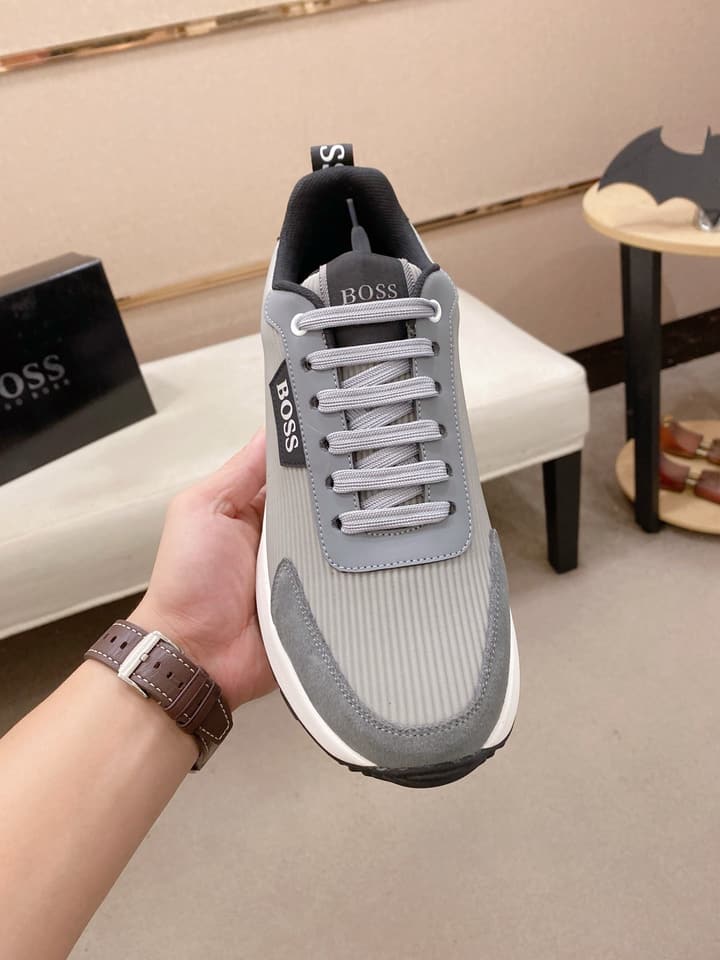 Boss Latest Casual Men's Sneakers in Dark Gray