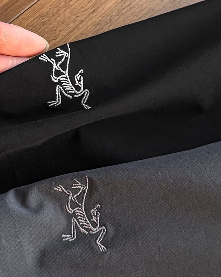 Arc'teryx Logo Embroidered Belted Casual Shorts – Summer Collection in Black