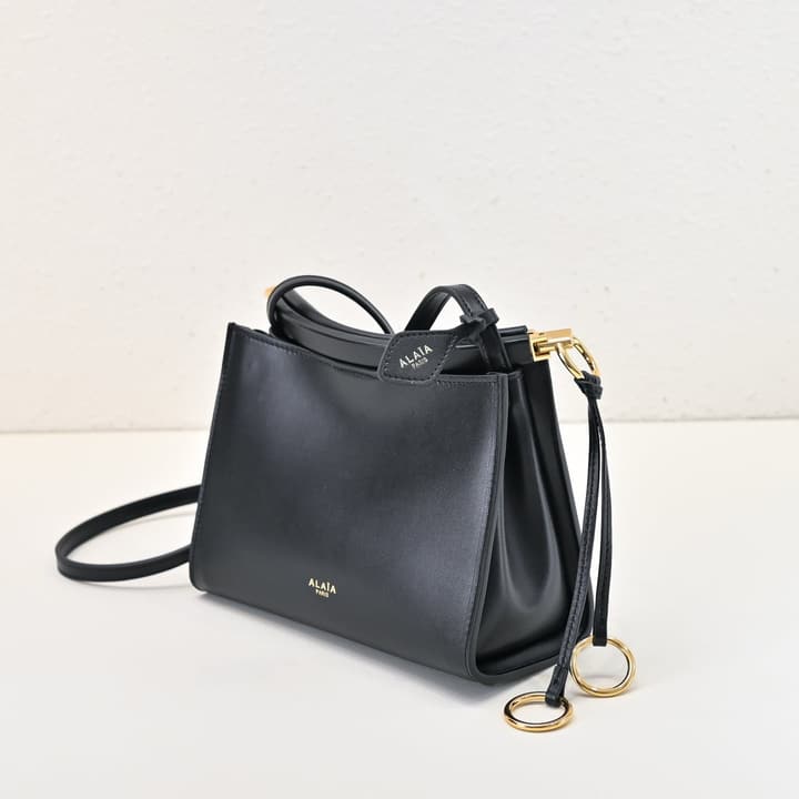 Alaïa Mini Clip Bag in Black