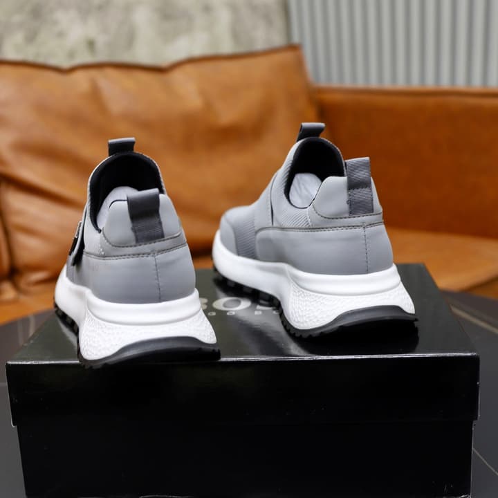 Boss Men's Knit Sport Sneakers