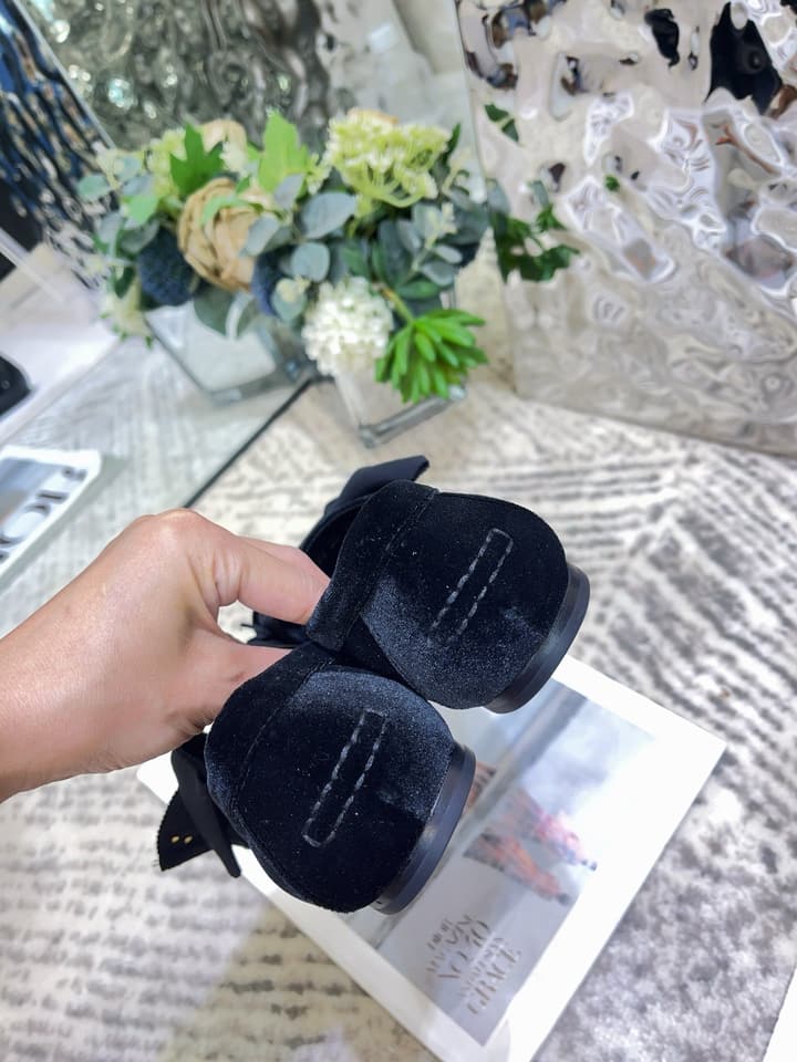 Dior Diorissimo Velvet Loafers – 2025 Autumn Collection