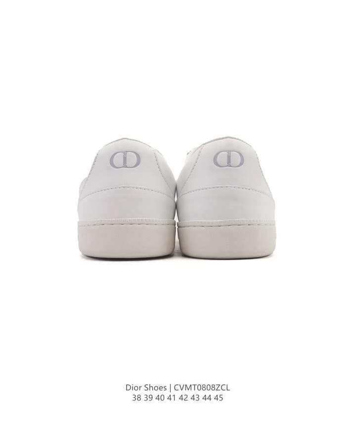 Dior Men's White Thick-Soled Sneakers – 25SS