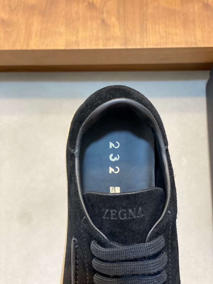Zegna 232 Suede Sneakers – Spring/Summer Collection
