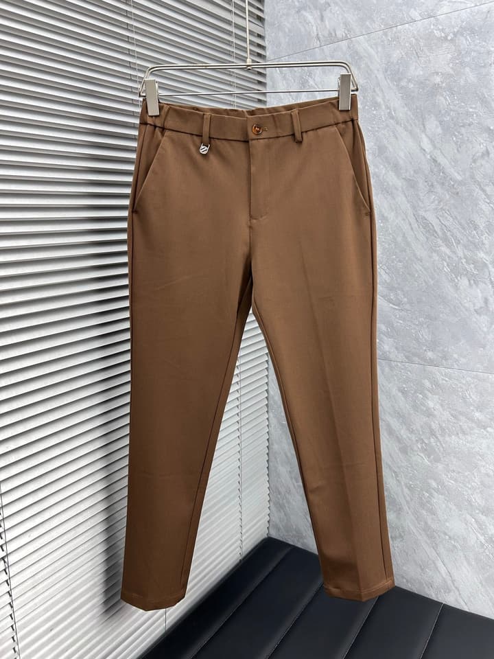 Zegna Custom Casual Trousers – 2025SS in Black
