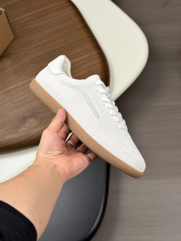 Zegna Old Money Suede Casual Sneakers