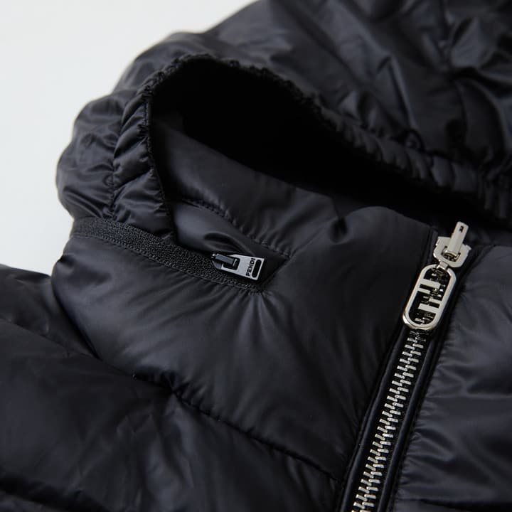 Fendi Reversible Down Jacket in Ff Stripes Pattern