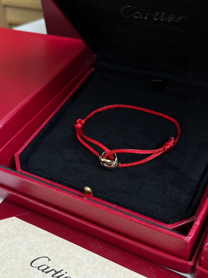 Cartier Trinity Adjustable Cord Bracelet
