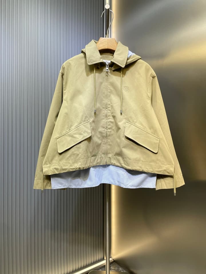 Loewe Cotton Hooded Parka – 25FW