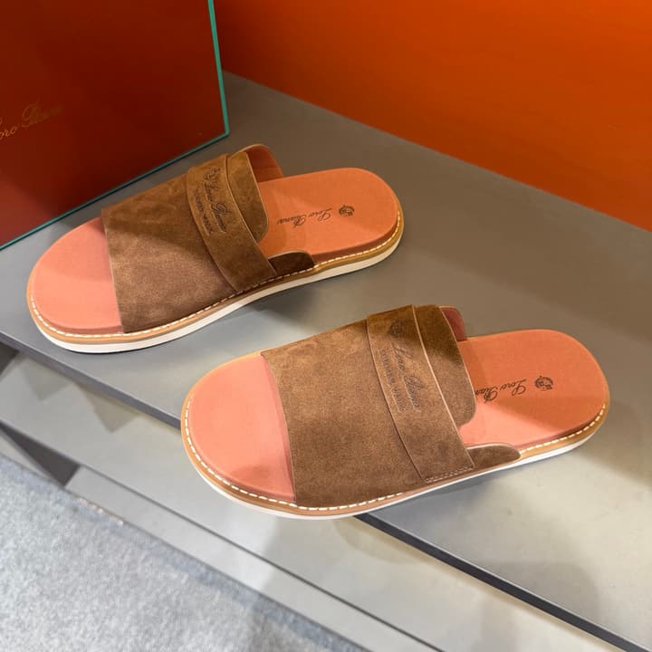 Loro Piana Summer Walk Crisscross Mules