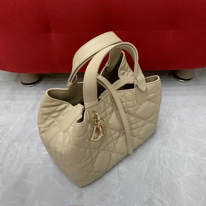 Dior C'est Dior Bucket Bag – 23FW in Cream