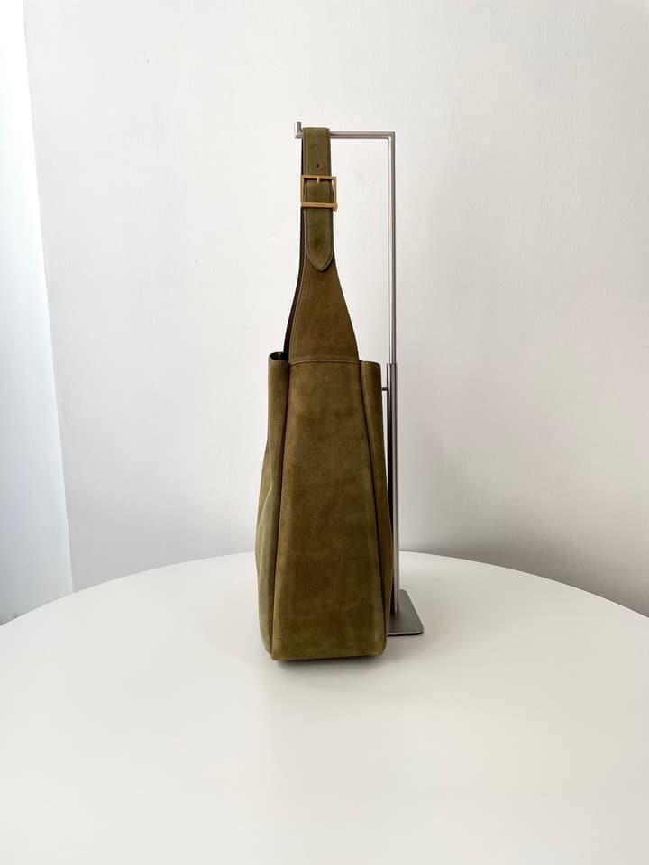 Saint Laurent 5A7 Large Suede Hobo Bag – Autumn/Winter Collection