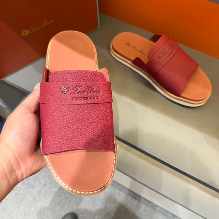 Loro Piana Summer Walk Crisscross Mules