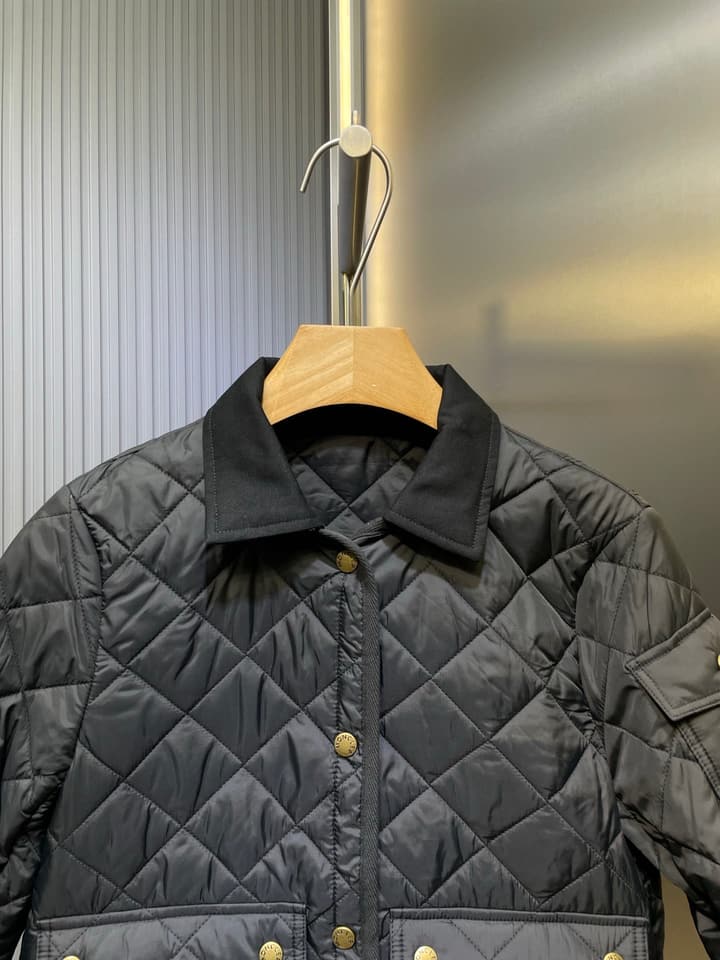 Moncler Quilted Padded Jacket – 2025 Collection in Black Quilted
