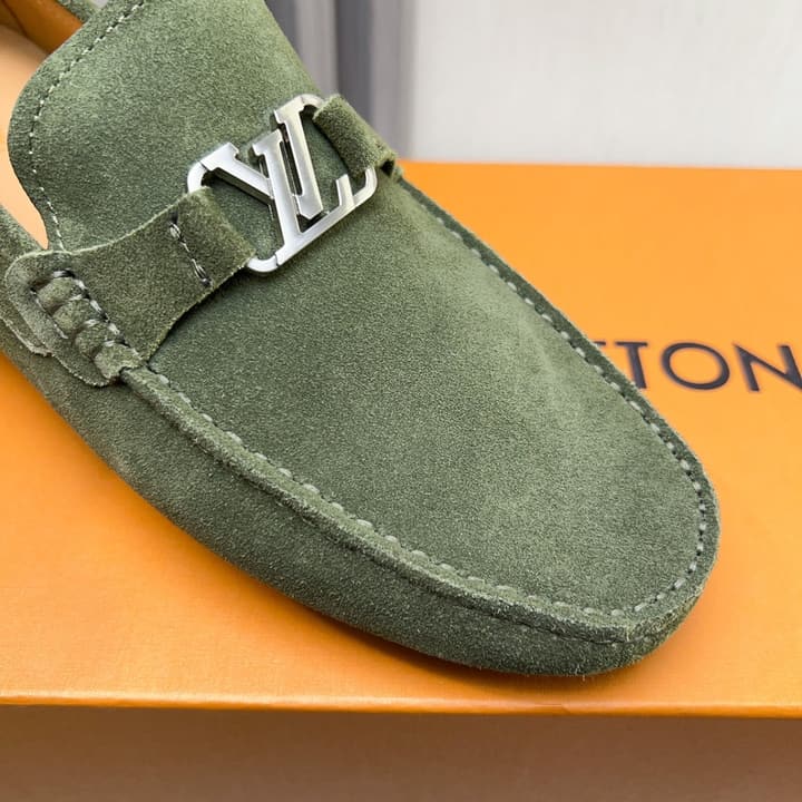 Louis Vuitton Monte Carlo Moccasin Loafers in Black Smooth Leather