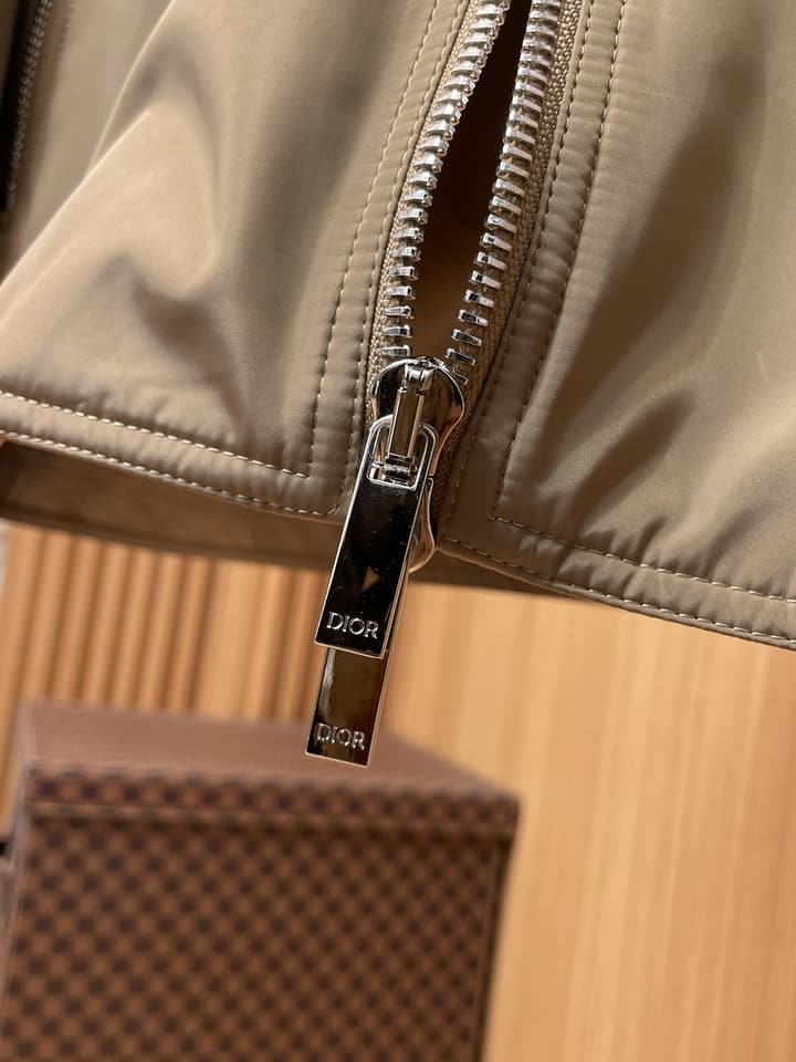Dior Men's Casual Jacket – 2025FW in Dark Navy