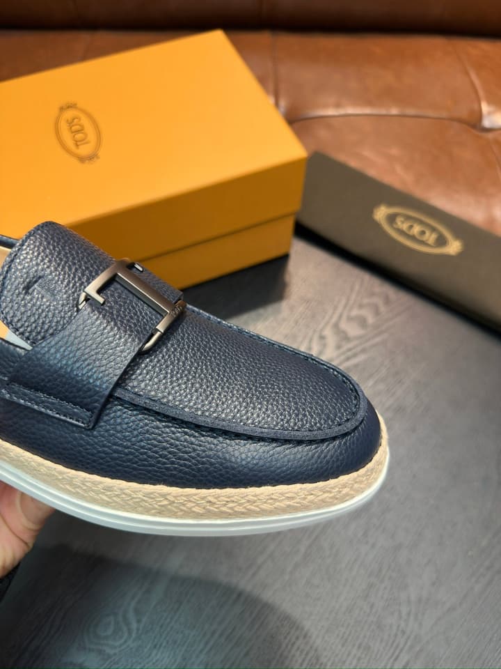 Tod's Gommino Calfskin Loafers in Assorted Loafers Display