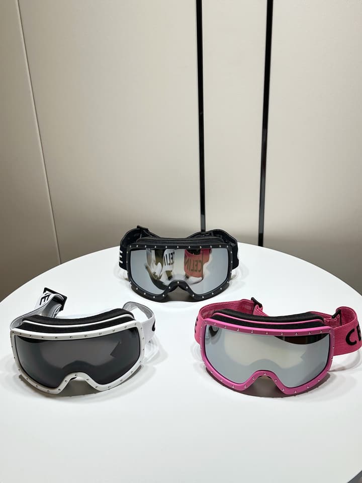 Celine High-Performance Ski Goggles in Classic Black