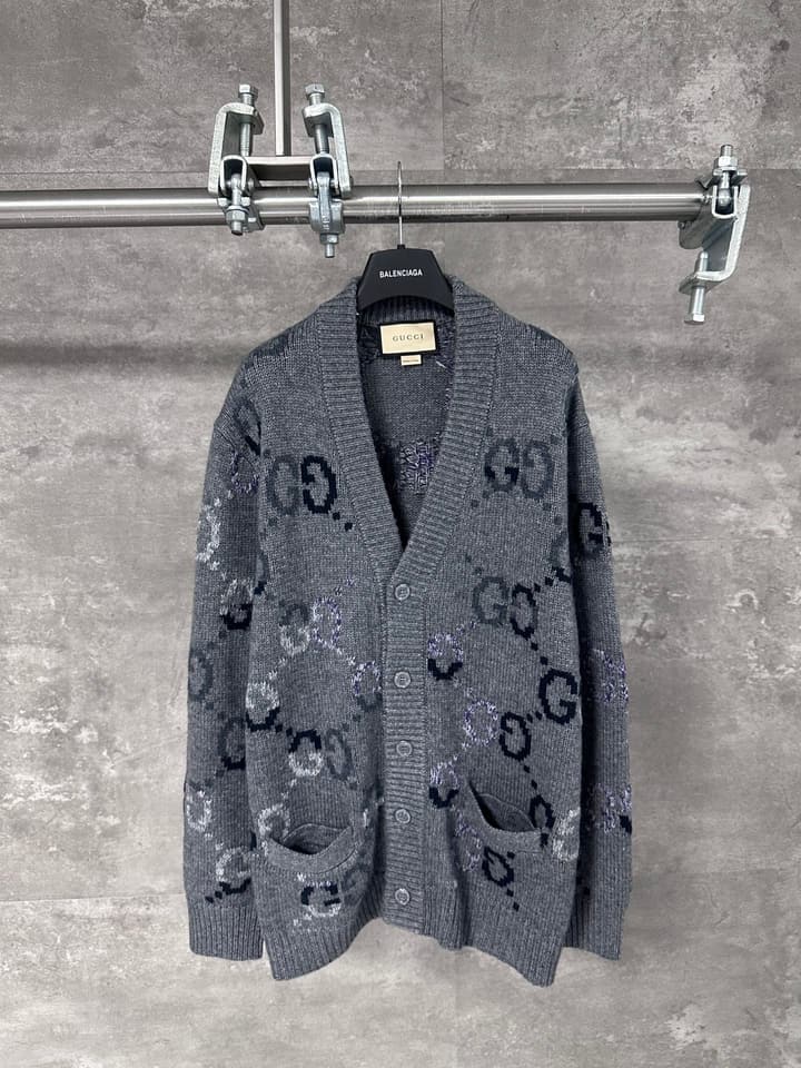 Gucci Gradient Knit Cardigan – 24FW