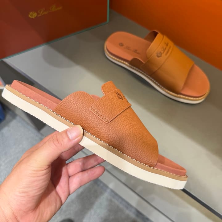 Loro Piana Summer Walk Crisscross Mules