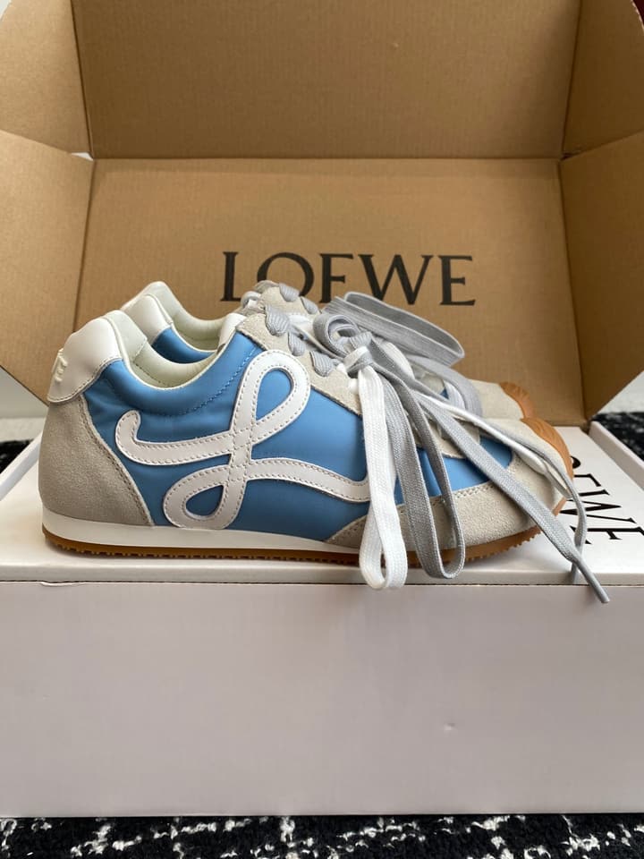 Loewe Ballet Runner Sneakers – 2025 Paris Fashion Week in Brown