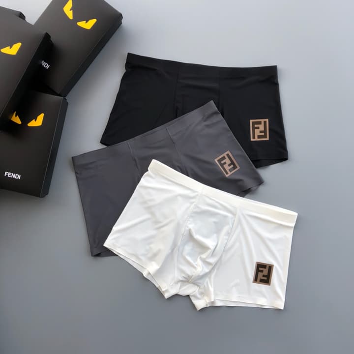 Fendi Classic Double F Seamless Underwear Set