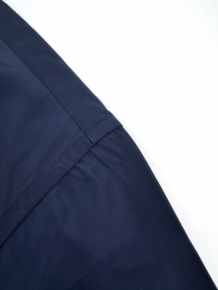 Prada Triangle Logo Re-Nylon Shirt in Deep Sea Blue