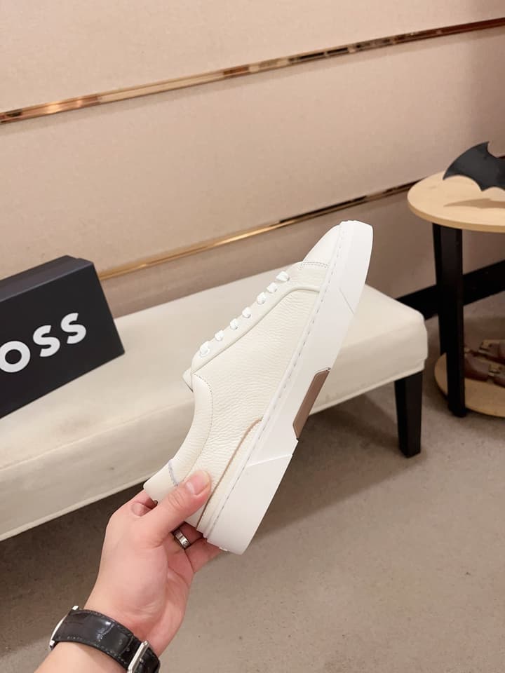 Boss Latest Casual Men's Sneakers in All White