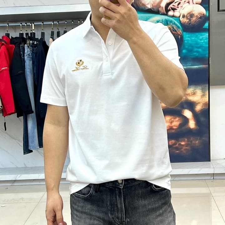 Loro Piana Classic Cotton Polo Shirt – 2026 Spring/Summer Collection in Classic Black